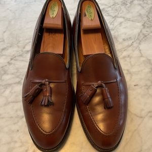 Alden tassel loafers cognac brown size 11 B/D (standard width)